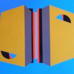 astratto geometrico acrilico 50 x 70