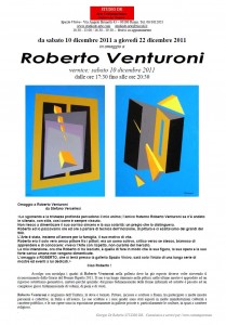 Mostra Roberto Venturoni Studio DR